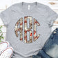 Grunge Baseball Monogram  -DTF