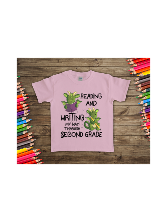 Reading and writing my way through second grade-DTF