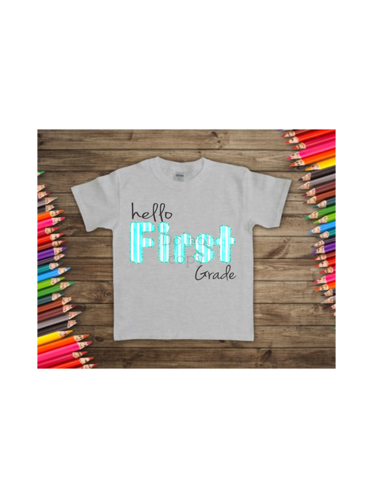 Hello first grade-DTF