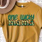 One lucky mama yellow flowers-DTF