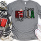 Happy holla days santa-DTF