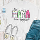 Custom Name loves hanging with her peeps-DTF