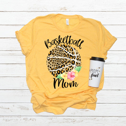 Basketball mom leopard-DTF