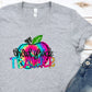 Third grade teacher tie dye-DTF