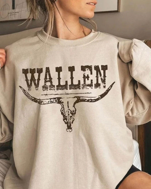 Wallen skull-(FRONT ONLY) -DTF