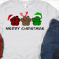 Merry Christmas dog paws-DTF