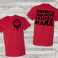 Somebodies loud mouth Baseball mama (BACK)- DTF