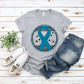 In September we wear teal-DTF
