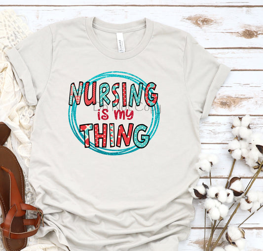 Nursing is my thing-DTF