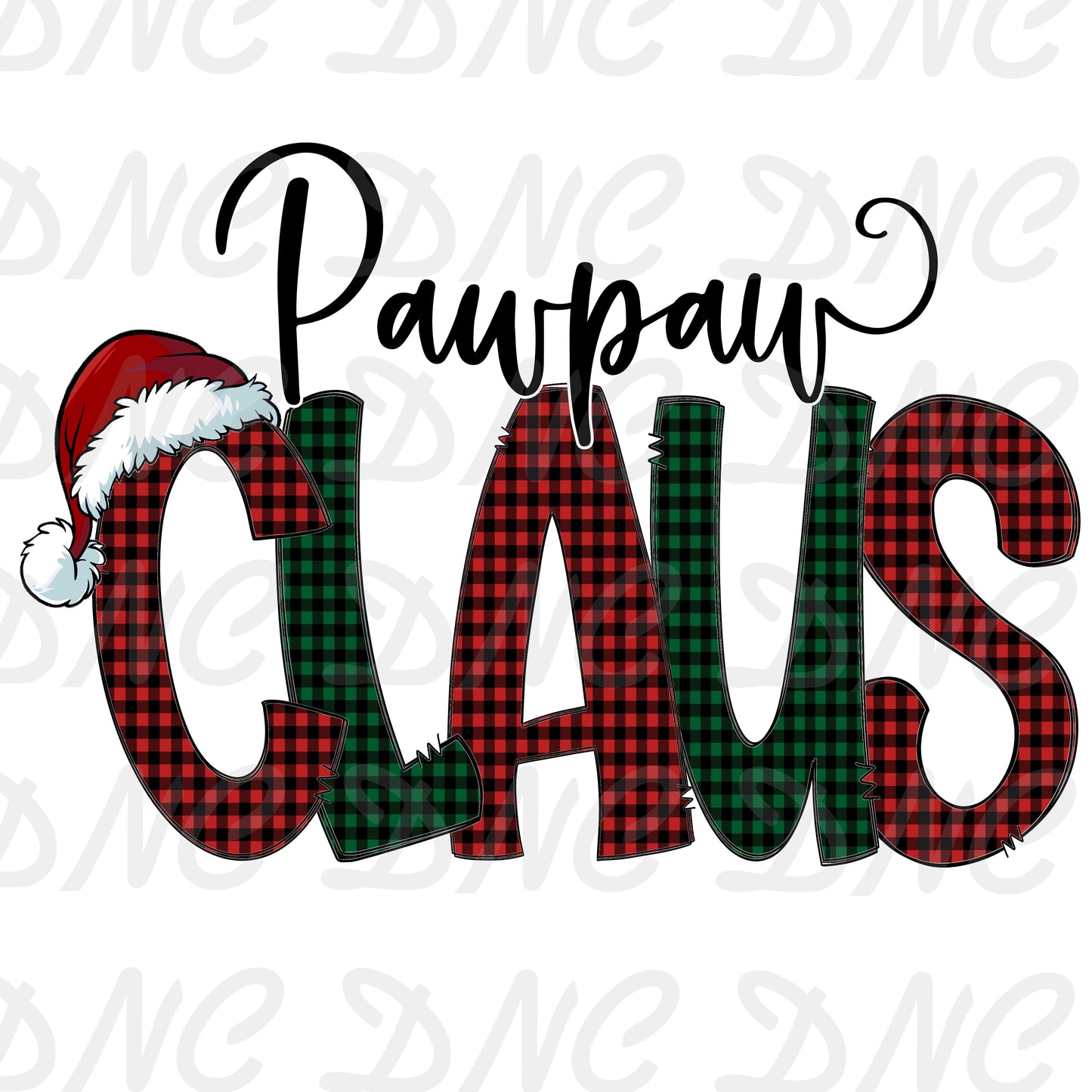 Pawpaw Claus- Sublimation