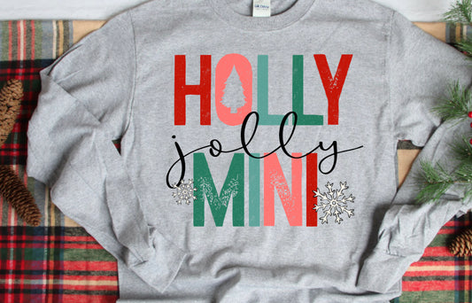 Holly jolly mini-DTF