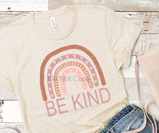 Be kind rainbow -DTF