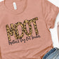 MDOT Mother’s Day out teacher leopard-DTF