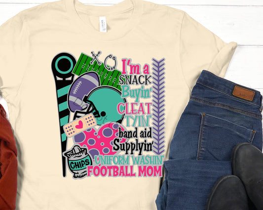 I’m a snack buying football mom-DTF