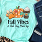 Fall vibes dog paw-DTF