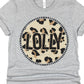 Lolly Leopard circle- DTF