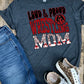 Loud & proud wrestling mom boys-DTF