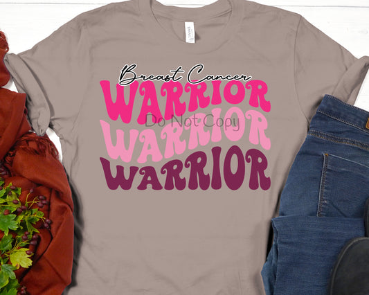 Breast cancer Warrior- DTF