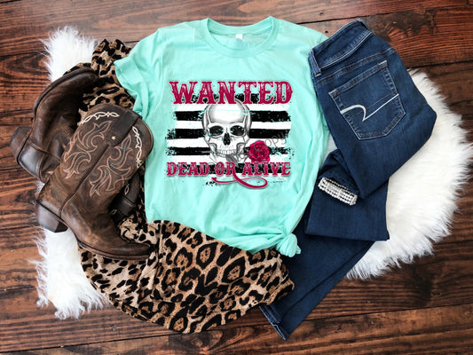 Wanted dead or alive-DTF