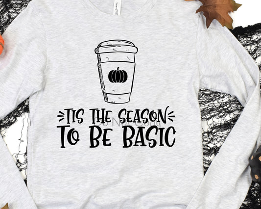 Tis the season to be basic black-DTF