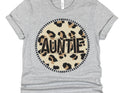 Auntie Leopard circle- DTF