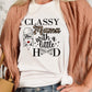 Classy mama with a little hood-DTF