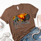 Roam buffalo scenery-DTF