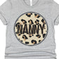 Nanny Leopard circle- DTF