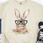 Bunny glasses flowers-DTF