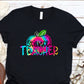 Science teacher tie dye- DTF