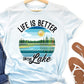 Life is better on the lake-DTF