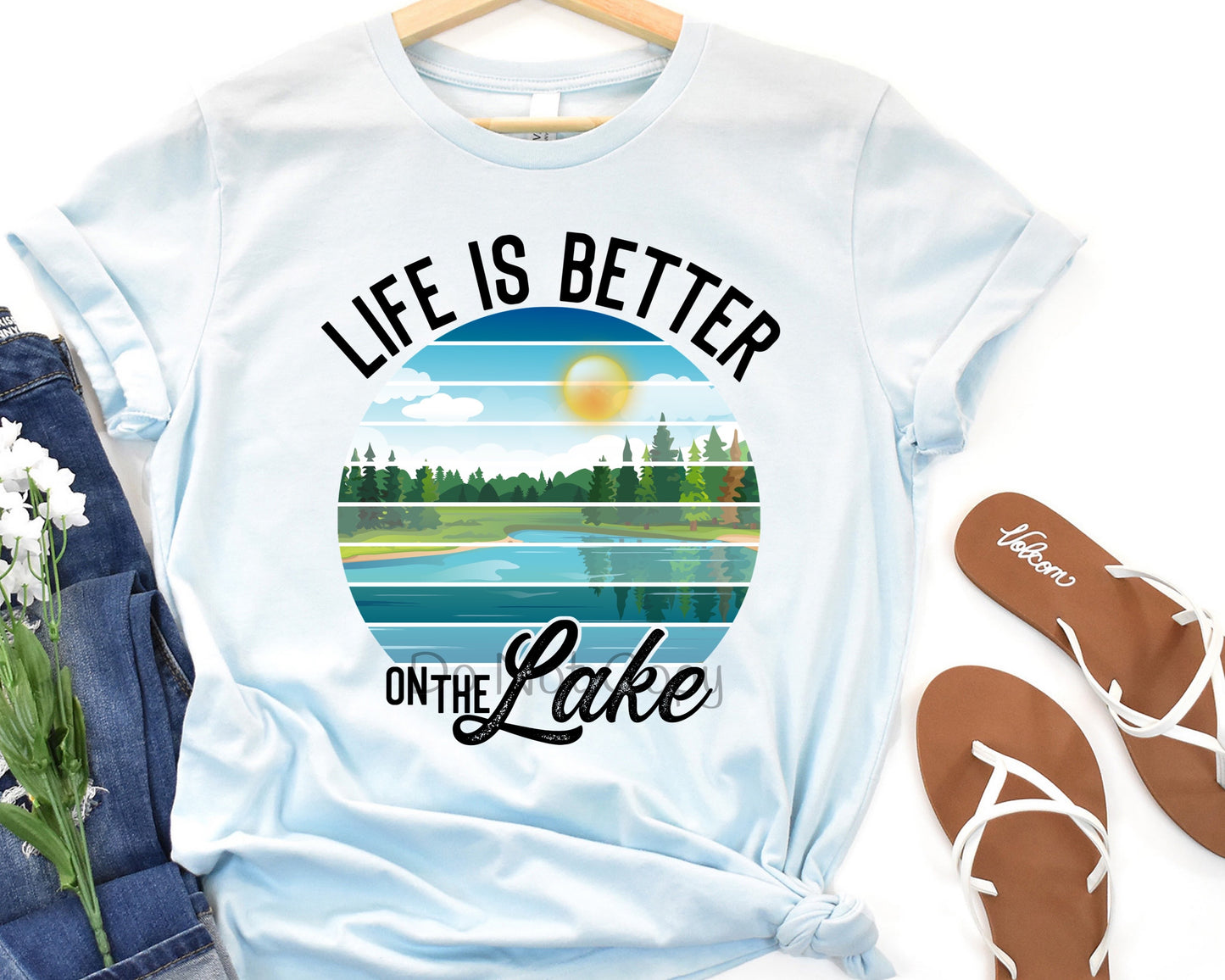 Life is better on the lake-DTF