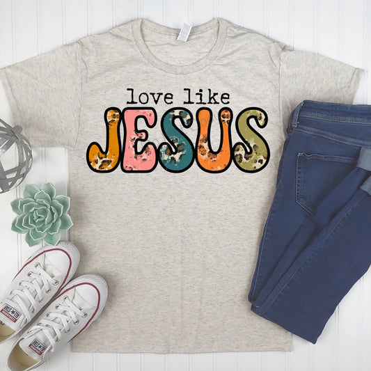 Love like Jesus-DTF