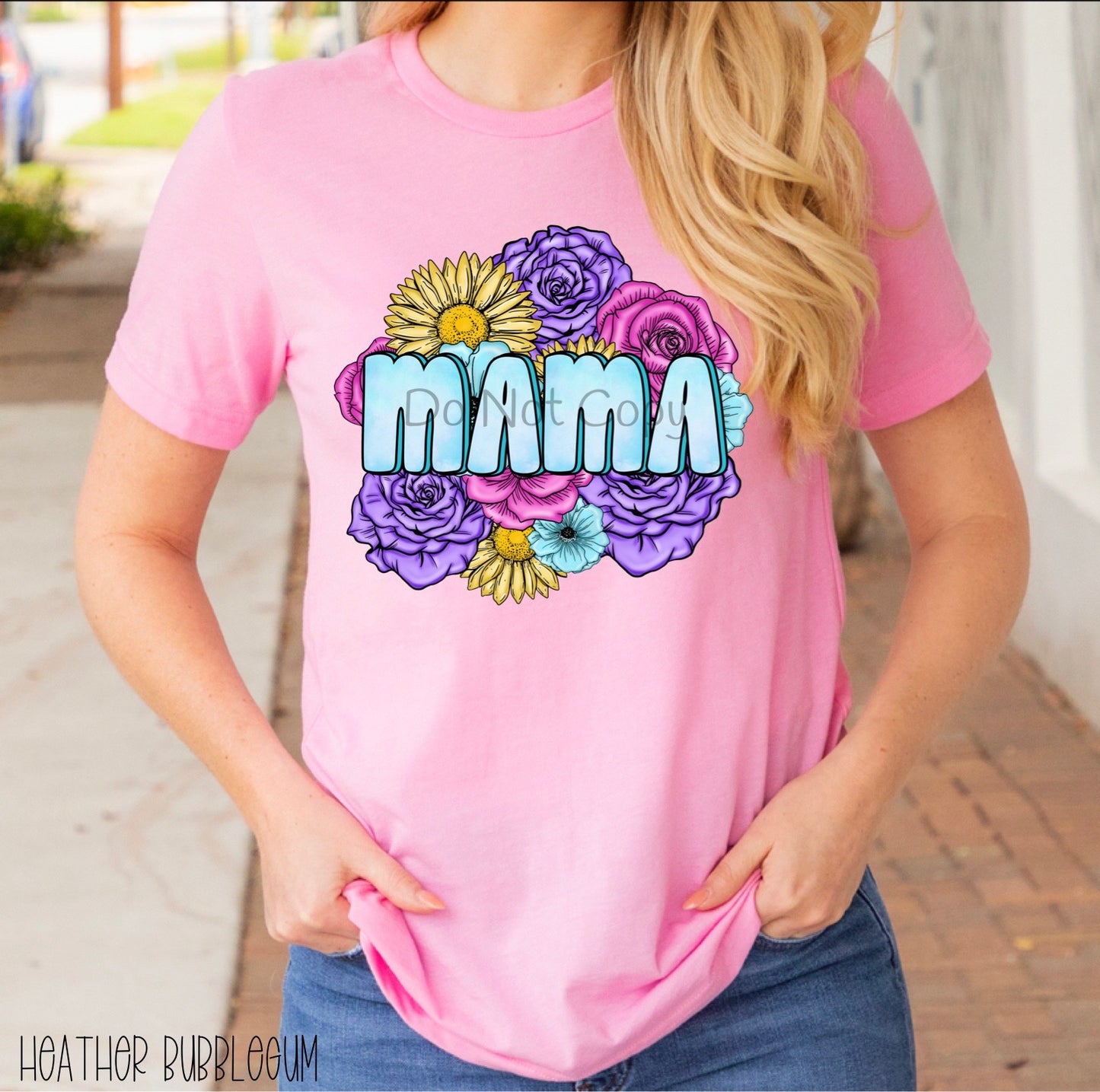 Mama bright floral-DTF