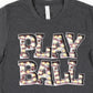 Play ball baseball lights-DTF