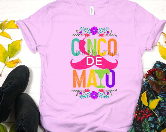 Cinco de on mustache Mayo-DTF