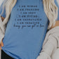 I am woman sexy get in line-DTF