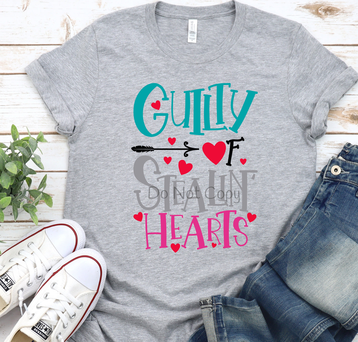 Guilty of stealing hearts arrrow-DTF