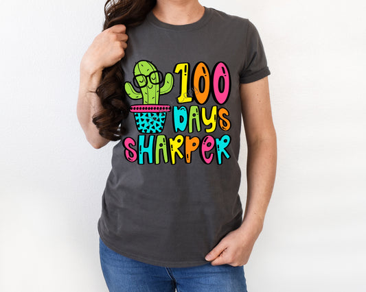 100 days sharper cactus - DTF