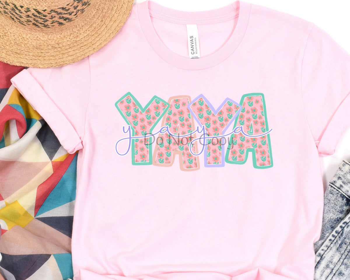 Sweet floral Yaya-DTF