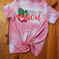 Stuck on you hearts cactus-DTF