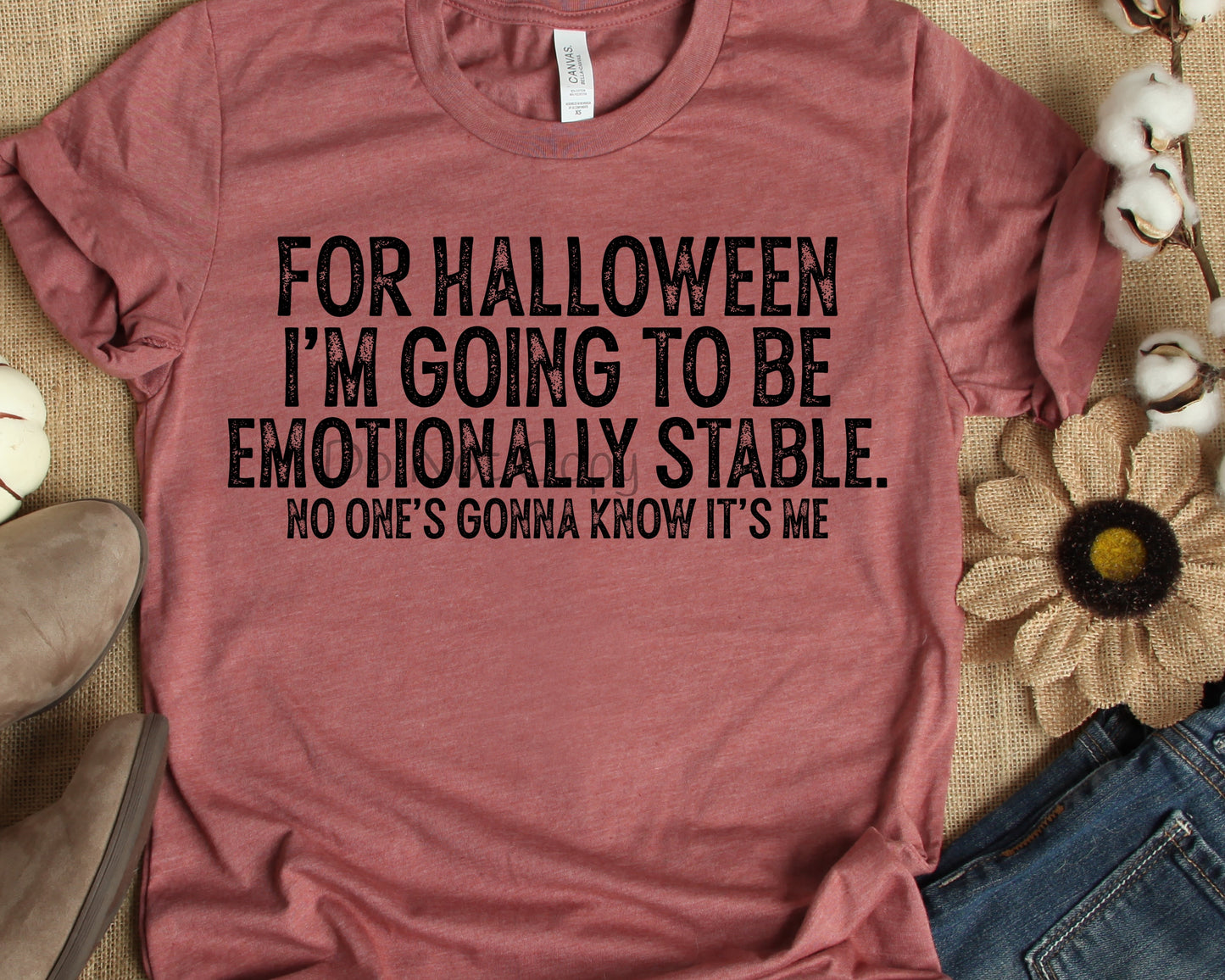 For Halloween I’m going to be emotionally stable-DTF