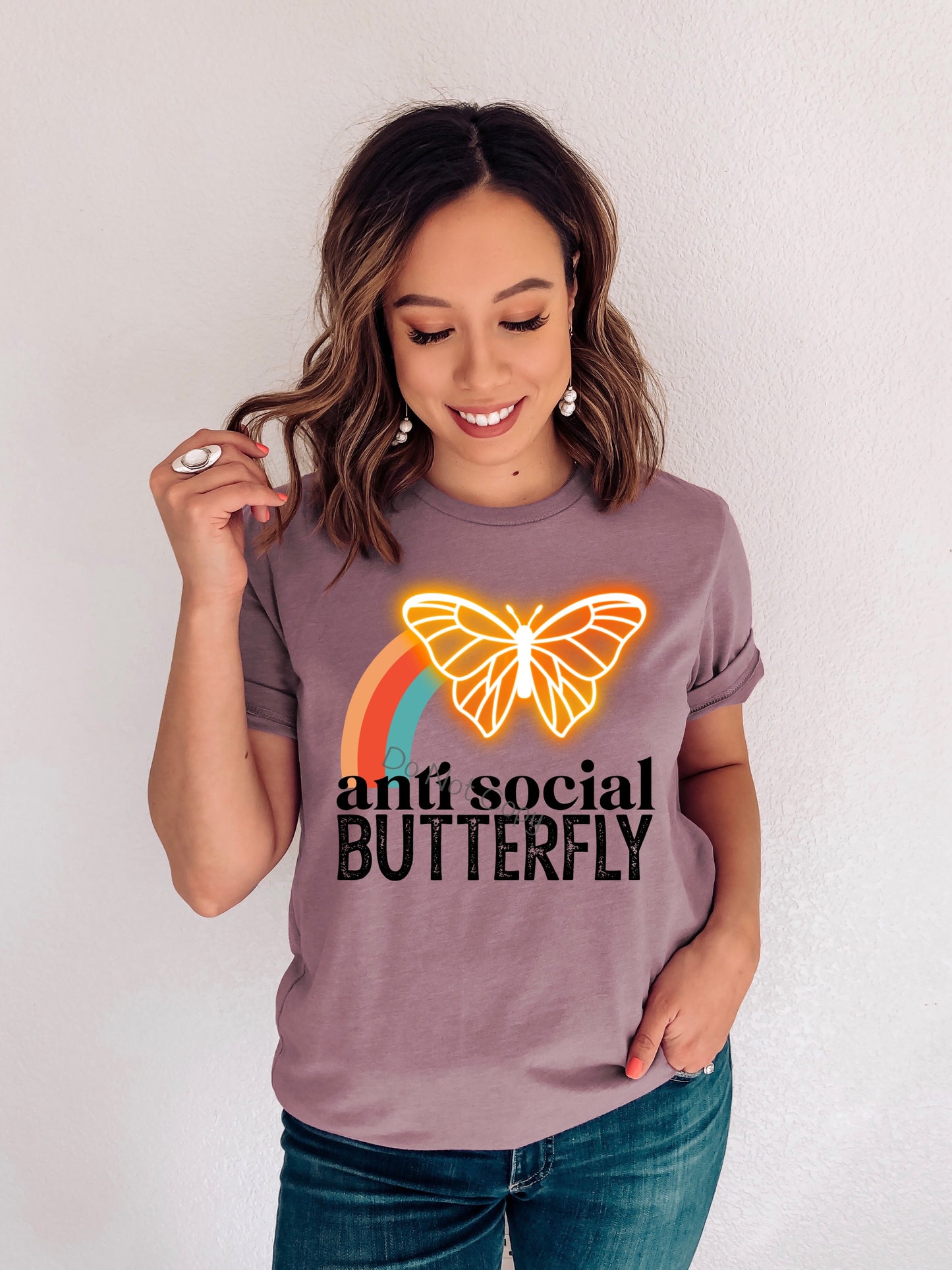 Anti social butterfly -DTF