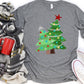 Slanted Christmas trees-DTF