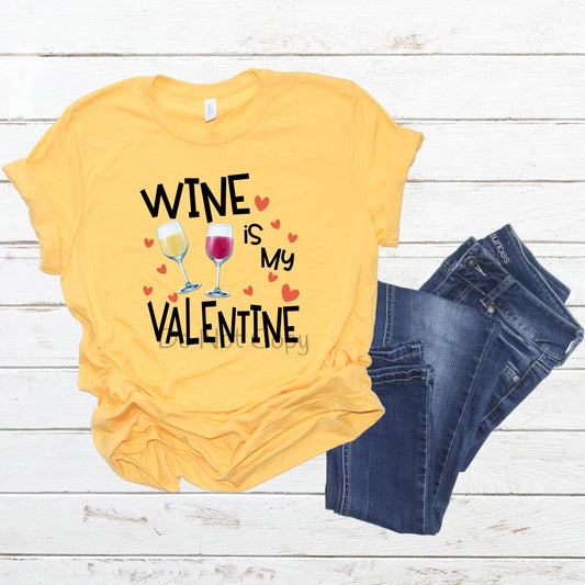 Wine is my valentine-DTF