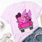 Back of pink truck ribbon-DTF