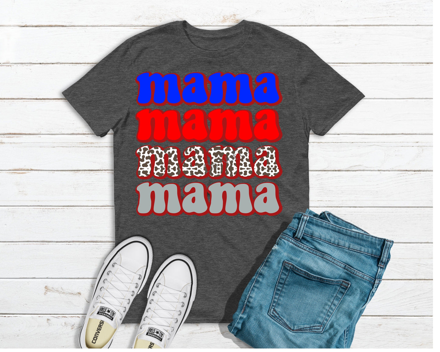 Patriotic mama mama mama mama-DTF