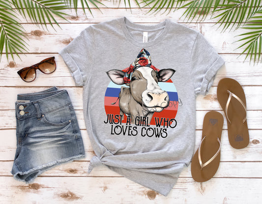 Just a girl who loves cows- DTF
