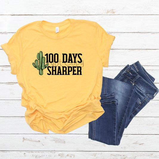 100 days sharper -DTF