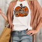 Cat mom italics leopard pumpkin-DTF
